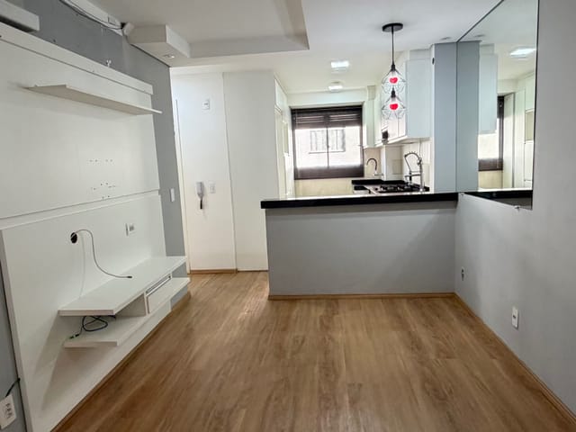 Apartamento 2 quartos e 1 banheiro, à venda, no bairro Condomínio Residencial Monte Castelo I em Cosmópolis