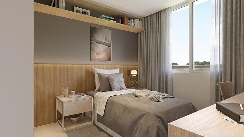 Lançamento com 62m² 1 quarto e 1 banheiro, disponível, no bairro Vila Industrial em Arraial do Cabo