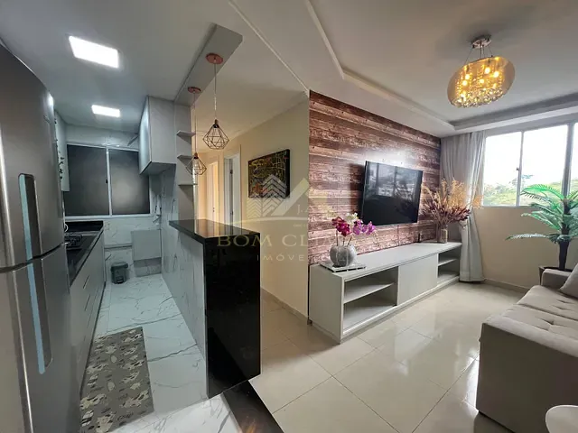 Apartamento 2 quartos e 1 banheiro, à venda, no bairro Bandeirantes em Juiz de Fora