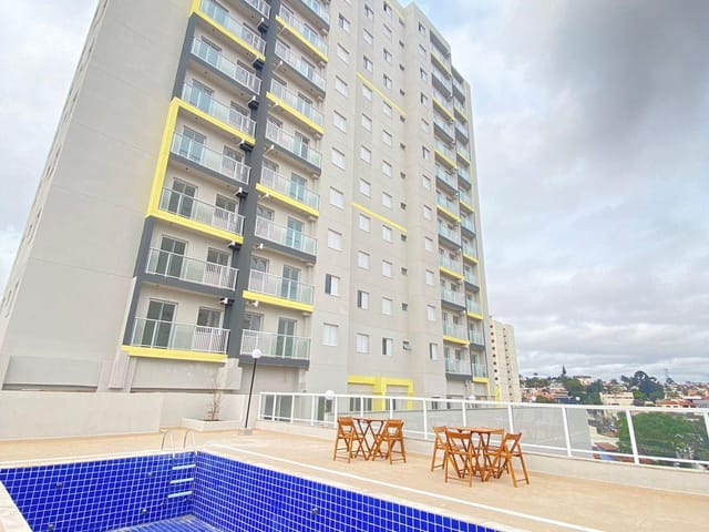 Apartamento 2 quartos e 1 banheiro, à venda, no bairro Vila Oliveira em Mogi das Cruzes