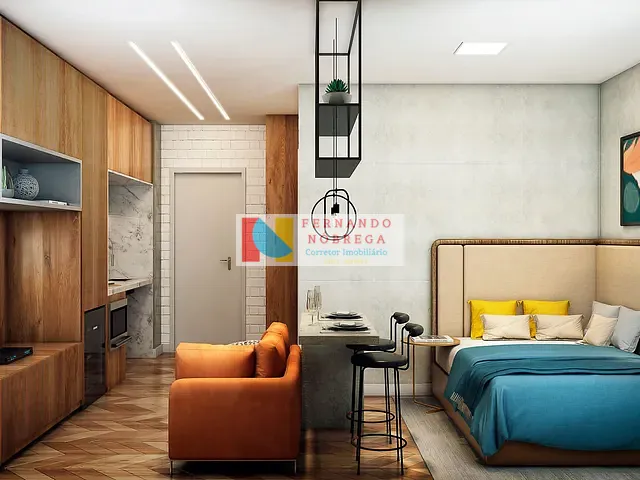 Apartamento com 25m² 1 quarto e 1 banheiro, à venda, no bairro Vila Pompéia em São Paulo