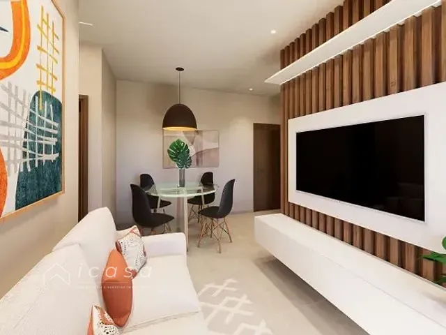 Apartamento com 61m² 2 quartos e 2 banheiros, à venda, no bairro Massaguaçu em Caraguatatuba