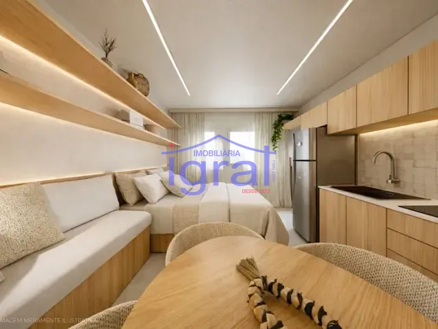 Studio 1 quarto e 1 banheiro, à venda, no bairro Vila Guarani (Z Sul) em São Paulo