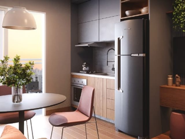 Apartamento com 35m² 1 quarto e 1 banheiro, à venda, no bairro Jardim das Flores em Osasco