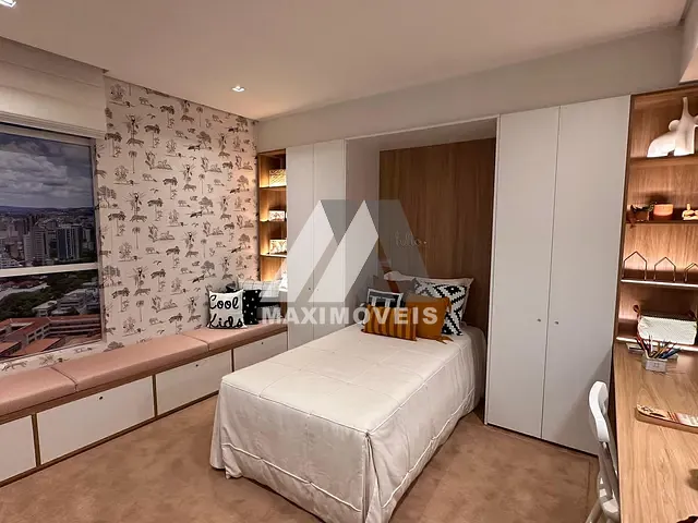 Apartamento 2 quartos e 2 banheiros, à venda, no bairro Funcionários em Belo Horizonte