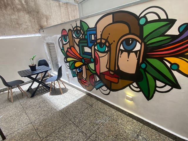 Foto do Apartamento - Apartamento de 45 m2 reformado, com duas áreas externas, 1 dormitório, móveis planejados em todos os cômodos, à venda, em Pinheiros, São Paulo, SP | Pecoraro Imóveis