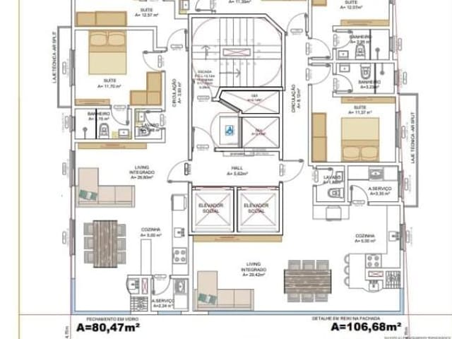 Foto do Apartamento - Apartamento à venda 2 Quartos, 2 Suites, 2 Vagas, Perequê, Porto Belo - SC | VICENZA RESIDENCE | ATO CONSULTORIA IMOBILIARIA