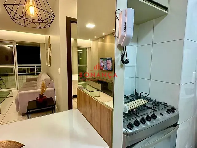 Apartamento com 45m² 1 quarto e 1 banheiro, para alugar, no bairro Ponta D'Areia em São Luís