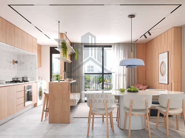 Apartamento 2 quartos e 2 banheiros, à venda, no bairro Campina do Siqueira em Curitiba