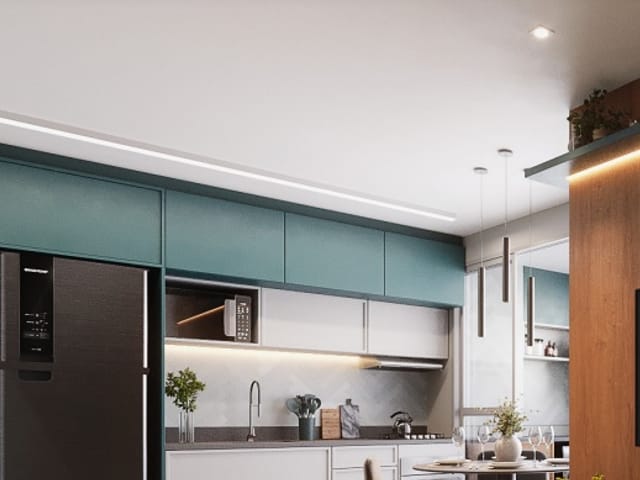 Apartamento com 46m² 2 quartos e 1 banheiro, à venda, no bairro Quitaúna em Osasco