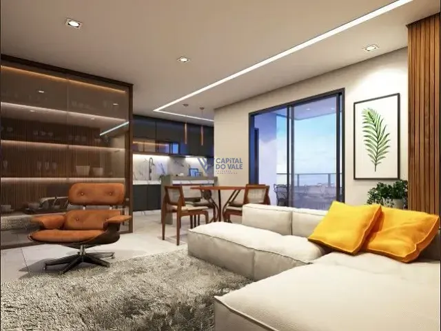 Apartamento 3 quartos e 2 banheiros, à venda, no bairro Jardim Aquarius em São José dos Campos