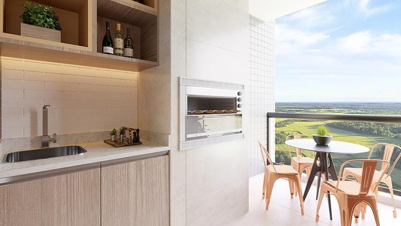 Apartamento com 93m² 2 quartos e 1 banheiro, à venda, no bairro Vila Industrial em Arraial do Cabo