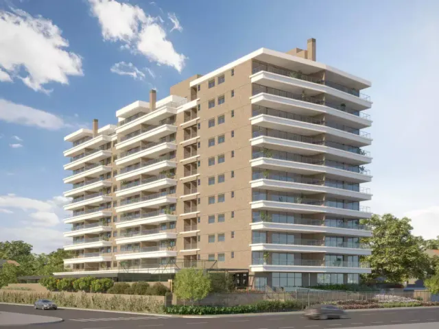 Foto do Apartamento - Apartamento Square Family Club, Praia da Enseada, Frente Mar à venda, Bertioga, SP, 2 suítes, 2 vagas, piscina, varanda gourmet, lazer completo, 112m² | Tamara Velloso Corretora de Imóveis