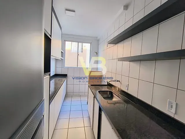 Apartamento com 47m² 2 quartos e 1 banheiro, para alugar, no bairro Campina da Barra em Araucária
