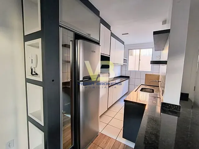 Apartamento com 47m² 2 quartos e 1 banheiro, para alugar, no bairro Campina da Barra em Araucária