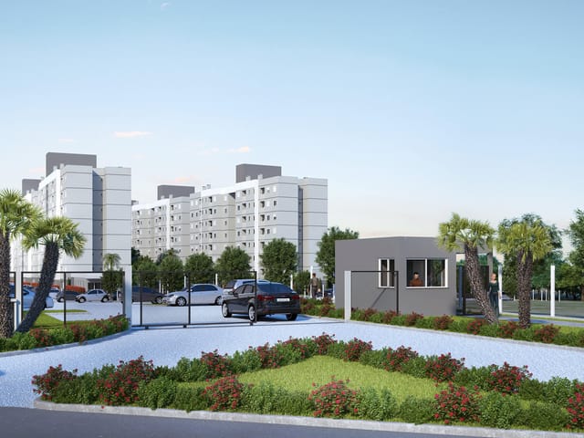 Apartamento com 54m² 2 quartos e 1 banheiro, à venda, no bairro Santa Rita em Guaíba
