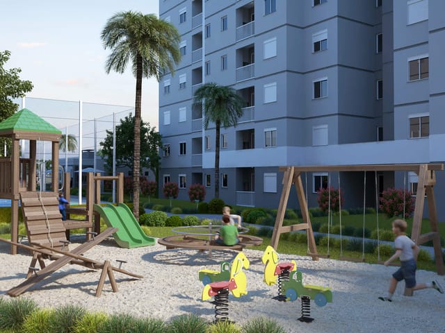 Apartamento com 54m² 2 quartos e 1 banheiro, à venda, no bairro Santa Rita em Guaíba