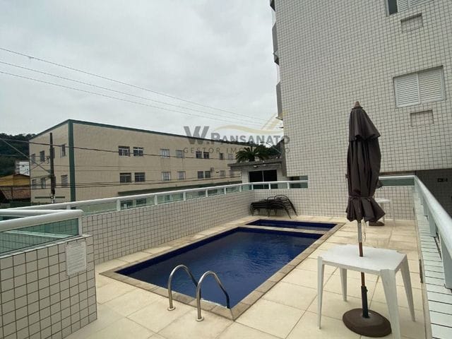Apartamento com 62m² 2 quartos e 2 banheiros, à venda, no bairro Canto do Forte em Praia Grande