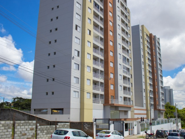 Foto do Apartamento - Apartamento pronto para morar  2 quartos, suíte, sala 2 ambientes com sacada, nascente, armários, Jardim Atlântico, Goiânia, GO | Aucelio Neto Imóveis