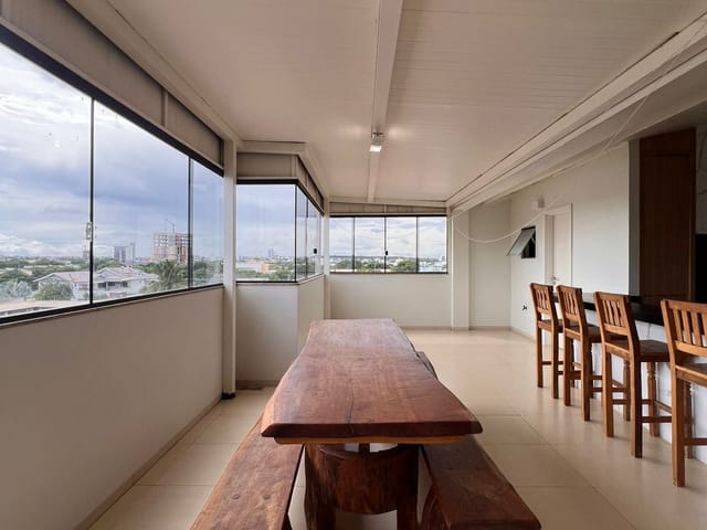 Apartamento 4 quartos e 3 banheiros, à venda, no bairro Residencial das Palmeiras em Nova Mutum