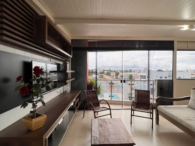 Apartamento 4 quartos e 3 banheiros, à venda, no bairro Residencial das Palmeiras em Nova Mutum
