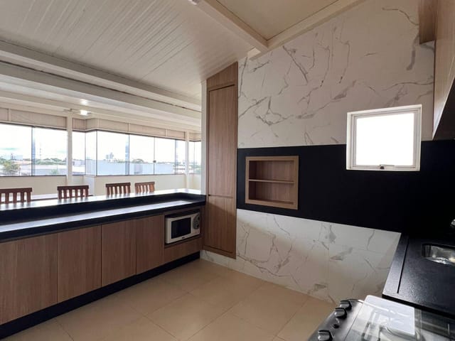 Apartamento 4 quartos e 3 banheiros, à venda, no bairro Residencial das Palmeiras em Nova Mutum