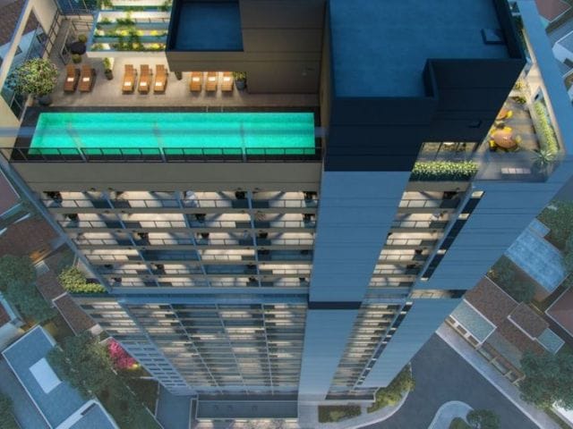 Foto do Apartamento - Studios de 27m² e apartamentos de 31m². A 2 minutos do metrô Brooklin, próximo à Av. Santo Amaro, Av. Berrini e  900m do Shopping Morumbi. | Lares e Andares Imóveis