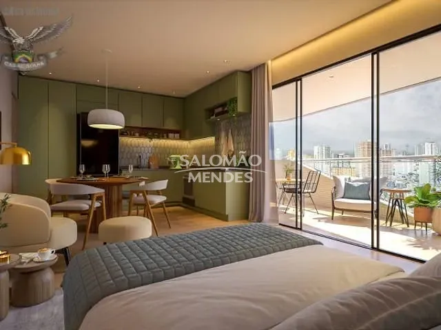Apartamento com 33m² 1 quarto e 1 banheiro, à venda, no bairro Reduto em Belém
