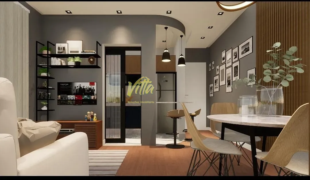 Apartamento, 3 quartos, 53 m² - Foto 3