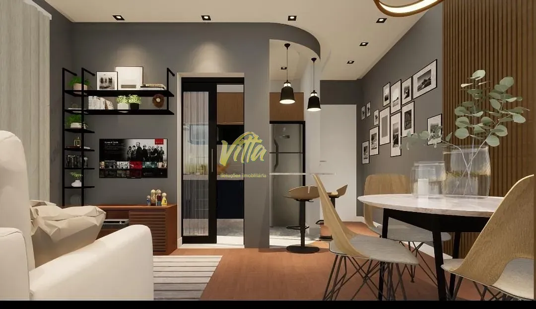 Apartamento, 3 quartos, 53 m² - Foto 2