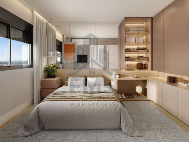 Apartamento 3 quartos e 2 banheiros, à venda, no bairro Campo Comprido em Curitiba