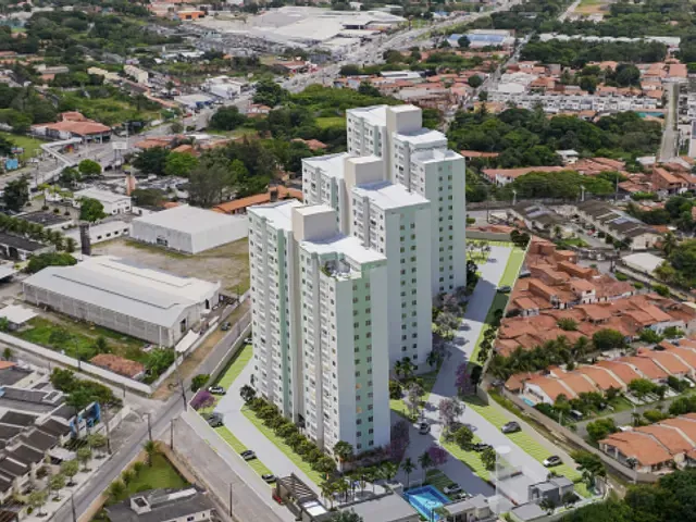 Apartamento 2 quartos e 1 banheiro, à venda, no bairro Coité em Eusébio