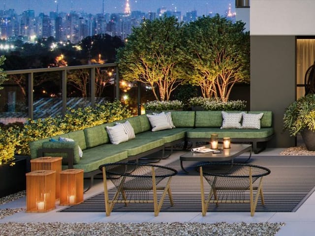 Foto do Apartamento - O All Campo Belo traz apartamentos de 1 ou 2 dormitórios 38m² e 73m² Com lavabo e vaga de garagem, ideal para morar ou investir - Oportunidade | Lares e Andares Imóveis