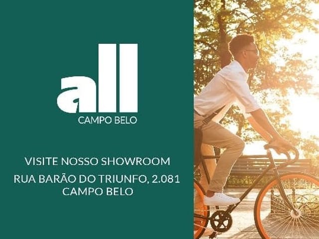 Foto do Apartamento - O All Campo Belo traz apartamentos de 1 ou 2 dormitórios 38m² e 73m² Com lavabo e vaga de garagem, ideal para morar ou investir - Oportunidade | Lares e Andares Imóveis