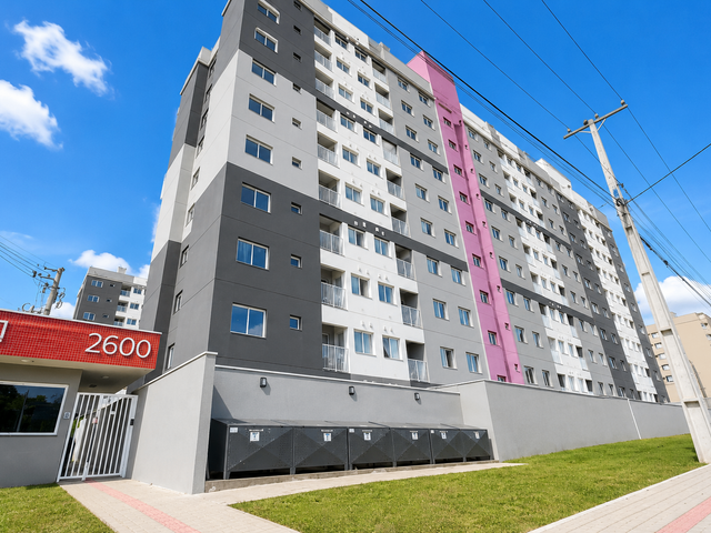 Apartamento 2 quartos e 1 banheiro, à venda, no bairro Aristocrata em São José dos Pinhais
