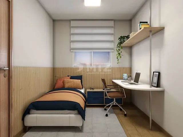 Apartamento 2 quartos e 1 banheiro, à venda, no bairro Jardim Cristina em Botucatu