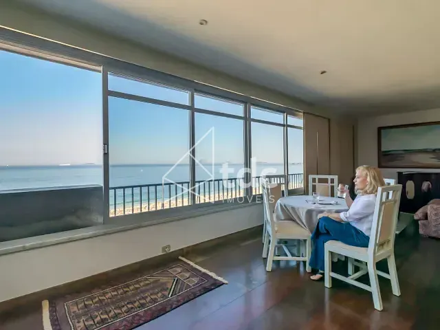 Apartamento com 430m² 4 quartos e 4 banheiros, à venda, no bairro Leme em Rio de Janeiro