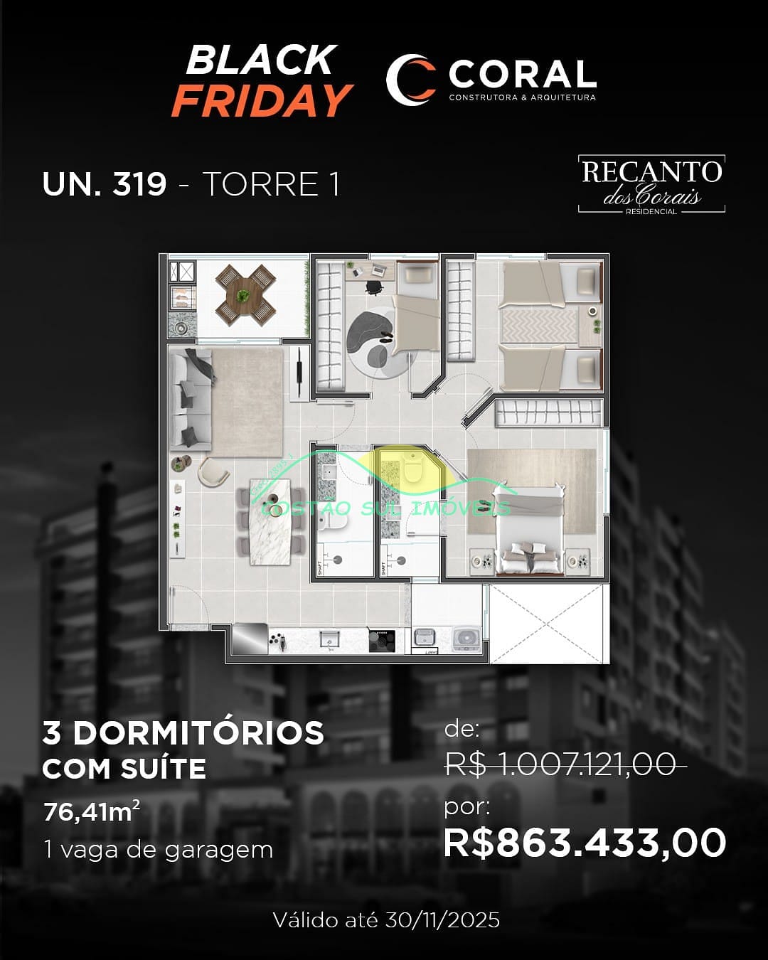 Apartamento, 2 quartos, 63 m² - Foto 4