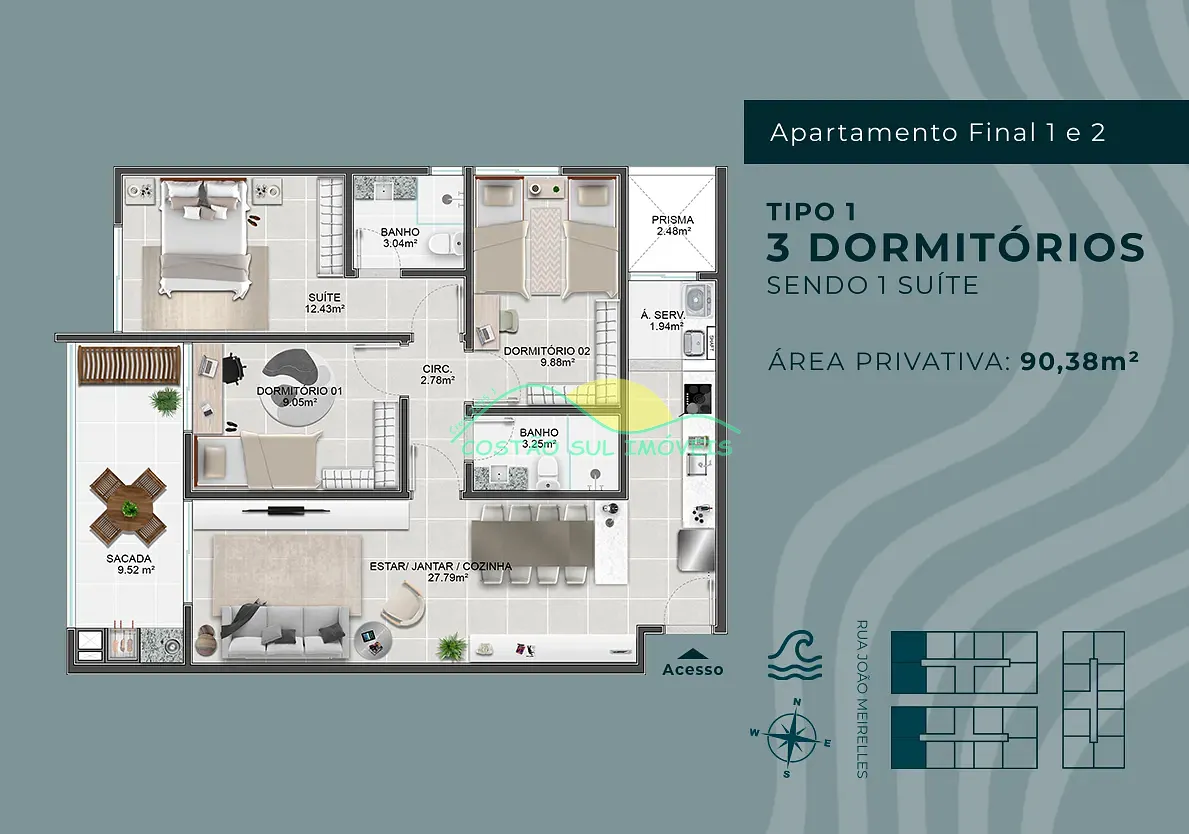 Apartamento, 2 quartos, 63 m² - Foto 25