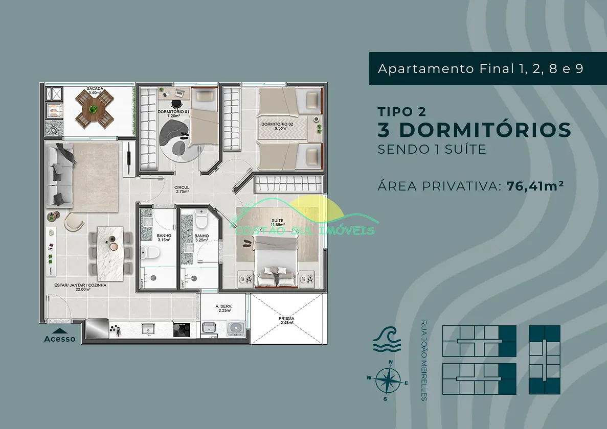 Apartamento, 2 quartos, 63 m² - Foto 26