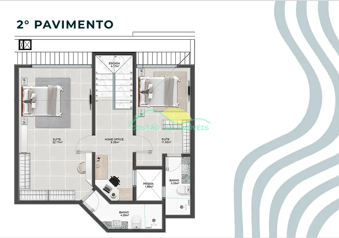 Apartamento, 2 quartos, 63 m² - Foto 28