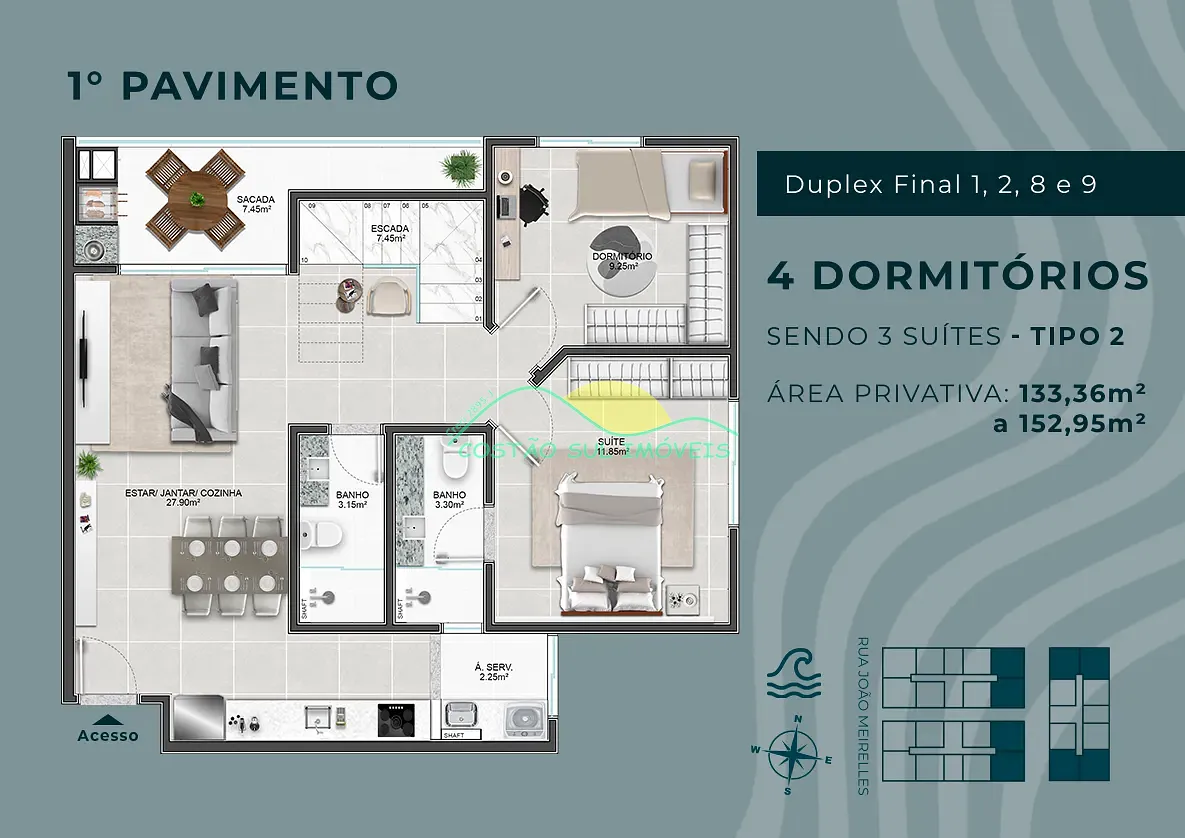 Apartamento, 2 quartos, 63 m² - Foto 31