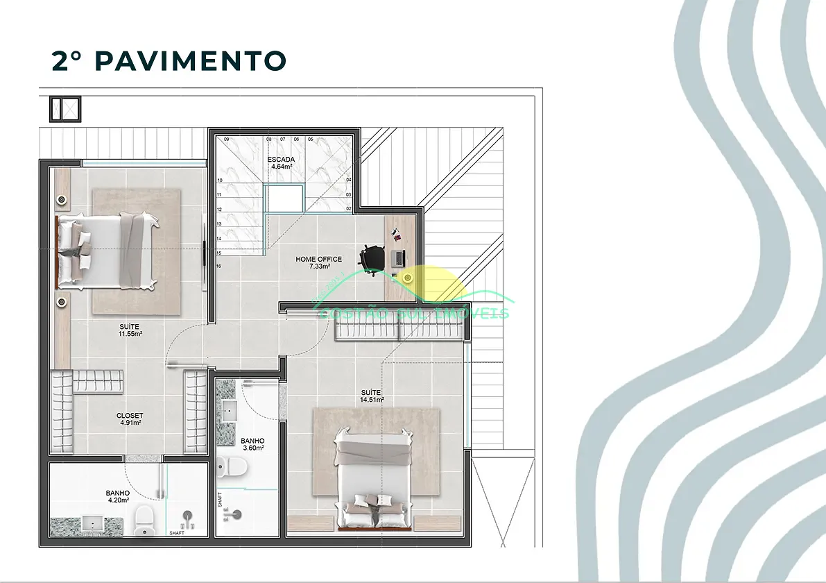 Apartamento, 2 quartos, 63 m² - Foto 32