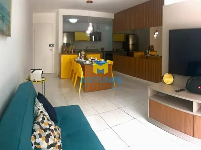 Apartamento com 80m² 3 quartos e 2 banheiros, à venda, no bairro Muro Alto em Ipojuca