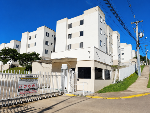 Apartamento com 46m² 2 quartos e 1 banheiro, à venda, no bairro Cachoeira em Almirante Tamandaré