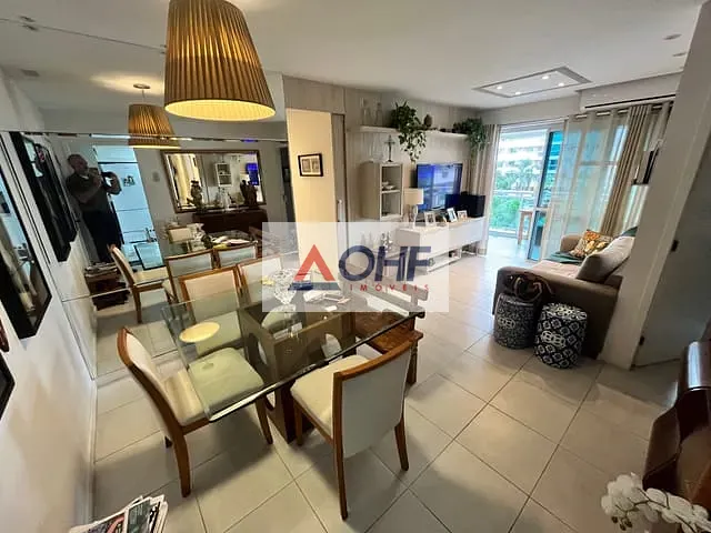 Apartamento com 107m² 4 quartos e 3 banheiros, à venda, no bairro Barra da Tijuca em Rio de Janeiro