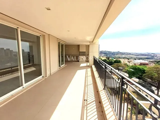 Apartamento com 296m² 4 quartos e 6 banheiros, à venda, no bairro Anhangabaú em Jundiaí