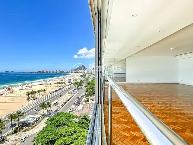 Apartamento com 336m² 4 quartos e 5 banheiros, à venda, no bairro Leme em Rio de Janeiro