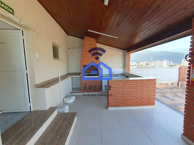 Apartamento com 95m² 3 quartos e 2 banheiros, à venda, no bairro Martim de Sá em Caraguatatuba