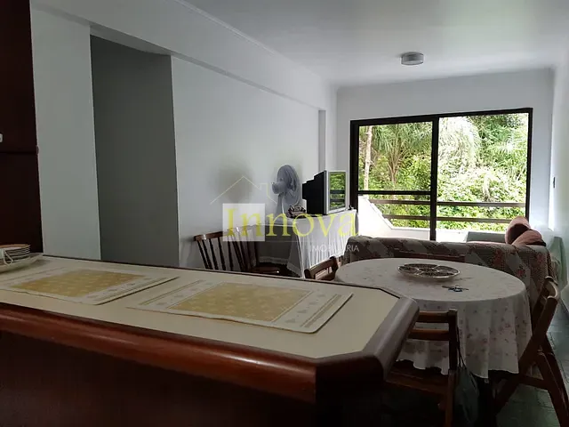 Apartamento com 90m² 3 quartos e 2 banheiros, para alugar, no bairro Prainha em Caraguatatuba